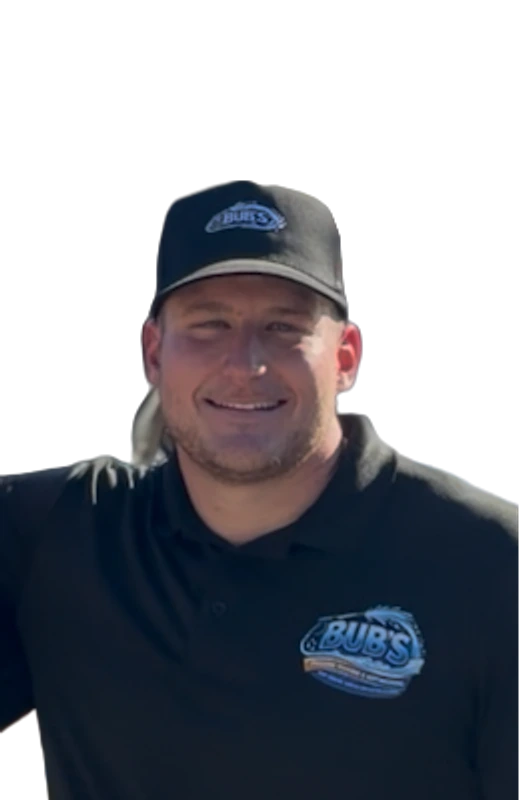 Conner Laugh, owner of Bub's Pressure Washing